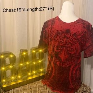 Affliction Los Angeles Fedor VS Arvloski RARE Mens T-Shirt Size S